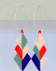 ēska askī x LUZ Collection - Beaded Earrings Japanese Glass Seed Beads - Loi loi loi