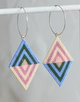 ēska askī x LUZ Collection - Native American Hand Beaded Earrings