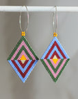 ēska askī x LUZ Collection - Native American Hand Beaded Earrings