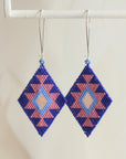 ēska askī x LUZ Collection - Native American Hand Beaded Earrings