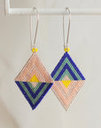 ēska askī x LUZ Collection - Native American Hand Beaded Earrings