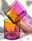 Amarosa Glass - Set of 2 - Hand blown - 2 Sizes