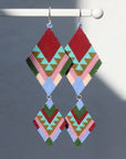 ēska askī x LUZ Collection - Native American Hand Beaded Earrings
