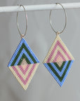 ēska askī x LUZ Collection - Native American Hand Beaded Earrings