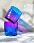 Rosazul Glass - Set of 2 - Hand Blown - 2 Sizes