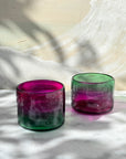 Verdefiusha Glass - Set of 2 - Hand Blown - 2 Sizes