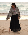 Capa Cebra Poncho - Hand Woven from 100% Cotton