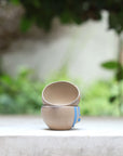 Pair of One Of a Kind Espresso or Mezcal Cups by Kara de Barro