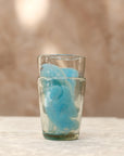 Stacking Cloud Glass Tumbler - Turquoise - 10 ounces - 300 ml