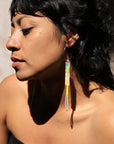 ēska askī x LUZ Collection - Native American Hand Beaded Earrings