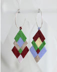ēska askī x LUZ Collection - Native American Hand Beaded Earrings - Feast