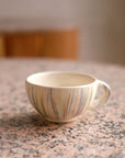 Flat White Mug - 8 oz Coffee Cup - Made in Oaxaca