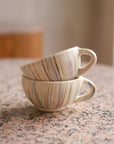 Flat White Mug - 8 oz Coffee Cup - Made in Oaxaca