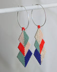 ēska askī x LUZ Collection - Beaded Earrings Japanese Glass Seed Beads