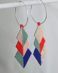 ēska askī x LUZ Collection - Beaded Earrings Japanese Glass Seed Beads