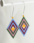 ēska askī x LUZ Collection - Native American Hand Beaded Earrings