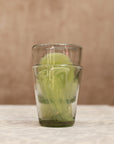 Stacking Cloud Glass Tumbler - Green - 10 ounces - 300 ml