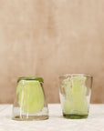Stacking Cloud Glass Tumbler - Green - 10 ounces - 300 ml