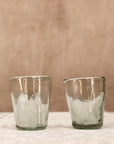 Stacking Cloud Glass Tumbler - White - 10 ounces - 300 ml