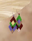 ēska askī x LUZ Collection - Native American Hand Beaded Earrings - Feast