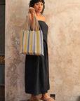 Hand Woven - Las Rayas Tote - Bolinas