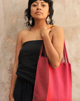 Las Rayas Tote - Vino / Bugambilia