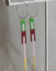 ēska askī x LUZ Collection - Native American Hand Beaded Earrings