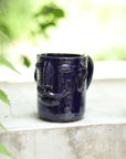 Manny Mug - Blue - 10 Ounce Coffee Cup - Made in Oaxaca