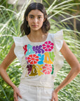 Olanes Blouse - Embroidered