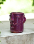 Manny Mug - Purple - 10 Ounce Coffee Cup - Made in Oaxaca