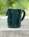 Manny Mug - Verdoso- 10 Ounce Coffee Cup - Made in Oaxaca