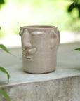 Manny Mug - White - 10 Ounce Coffee Cup - Made in Oaxaca
