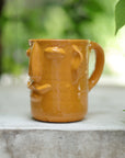 Manny Mug - Yellow - 10 Ounce Coffee Cup - Made in Oaxaca