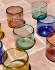 Small Glass Tumbler - 4 Colours - 6 ounces - 175 ml