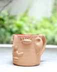 Mini Manny Mug - Orange - Made in Oaxaca