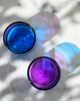 Rosazul Glass - Set of 2 - Hand Blown - 2 Sizes