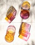 Amarosa Glass - Set of 2 - Hand blown - 2 Sizes