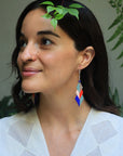 ēska askī x LUZ Collection - Beaded Earrings Japanese Glass Seed Beads - Loi loi loi