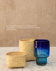 Hand Blown Glass Tumbler - Pozol - 8 oz - 250 ml
