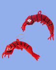 Indigenous - Maya Made - Beaded Shrimp Earrings