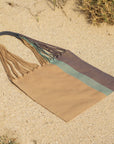 Hand Woven - Las Rayas Tote - Heather / Dune