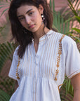 La Coa Dress - 3 Colors - Hand Embroidered - 100% Cotton