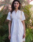 La Coa Dress - 3 Colors - Hand Embroidered - 100% Cotton