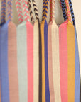 Hand Woven - Las Rayas Tote - Gruesita Beige