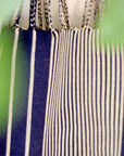 Las Rayas Tote - Navy Blue