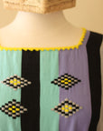 Oxchuc Blouse - Lavender Stripe