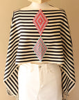 Capa Cebra Poncho - Hand Woven from 100% Cotton