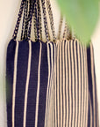 Hand Woven - Las Rayas Tote - Black