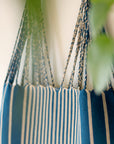 Hand Woven - Las Rayas Tote - Verdoso