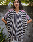 Capa Cebra Poncho - Hand Woven from 100% Cotton